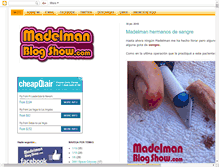 Tablet Screenshot of madelmanblogshow.com